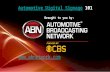 Automotive Digital Signage - The Automotive Broadcasting Network