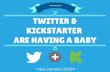 Twitter and Kickstarter are having a baby... becuzz!