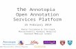 Annotopia open annotation services platform