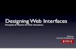 Designing Web Interfaces