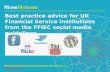 FFIEC social media guidance briefing for UK financial services firms