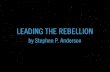 Leading the Rebellion: Turning Visionary Ideas into Reality