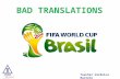Bad translations - World Cup 2014