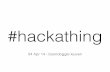 Boondoggle Bright - Hackathing - StartupBus
