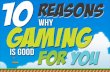 10 Reasons Why Gaming is Good for You