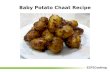 Baby potato chaat recipe