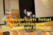 Antepartum Fetal Surveillance: Aboubakr Elnashar
