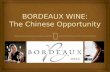 Presentation of Bordeaux Wine in China.