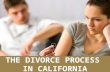 The Divorce Process in California
