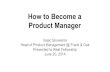How to become a product manager