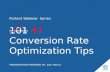 47 Conversion Rate Optimization Tips