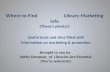 Where to Find Library Marketing Info