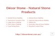 Decor Stone - Stone Cladding and Paving Stones