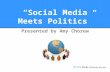 Social media and Politics 101