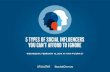 5 Types of Social Influencers You Can't Afford to Ignore