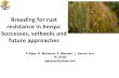 Breeding for Rust Resistance in Kenya: Successes, Setbacks, and Future Approaches