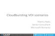 Cloudbursting VDI Scenarios (Tiberiu Radu)