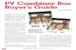Combiner Box Buyers Guide 2009