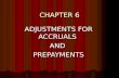 Ch 6 accruals and prepayment