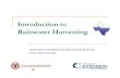 Texas;  Introduction to Rainwater Harvesting - Texas A&M University