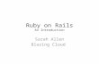 Ruby On Rails Intro