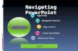 Navigating powerpoint