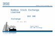 BSE SME Exchange - Business PPT