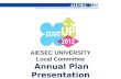 AIESEC University in Tunisia - Plan Presentation - Startup 2012