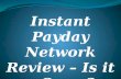 Instant Payday Network Review – Is it a Scam?