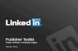 LinkedIn Publisher Toolkit March 2014