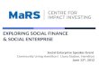 Exploring Social Finance & Social Enterprise