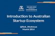 MAP Master Class - Intro to Startup Ecosystem