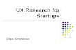 Ux research for_startups