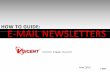 How to Email Newsletters