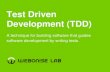 Test Driven Development Methodology and Philosophy