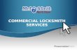Get commercial locksmith services at mr. locksmith north shore