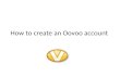 How to create an oovoo account