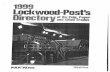 1999 Lockwood Post Directory