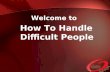 Dealing With Difficult People Leadership Day
