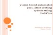 Vision based post letter