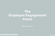 UK Employee Engagement Event Presentation - March 4, 2014