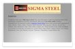 Sigma Steel: Stainless Steel Strips