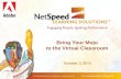 Bring Your Mojo to the Virtual Classroom