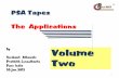 Psa tapes the applications vol 2