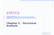 CHAPTER 5 Structural Analysis