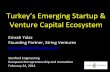 Emrah Yalaz - String Ventures - Turkey - Stanford Engineering - Feb 24 2014