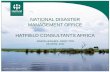 Hatfield Consultants Africa Presentation National Disaster Management Office of Botswana
