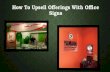 How to upsell offerings with office signs | Office Logo Signs