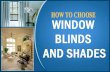 How to choose window Blinds and Shades