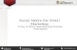 Social Media for Event Marketing